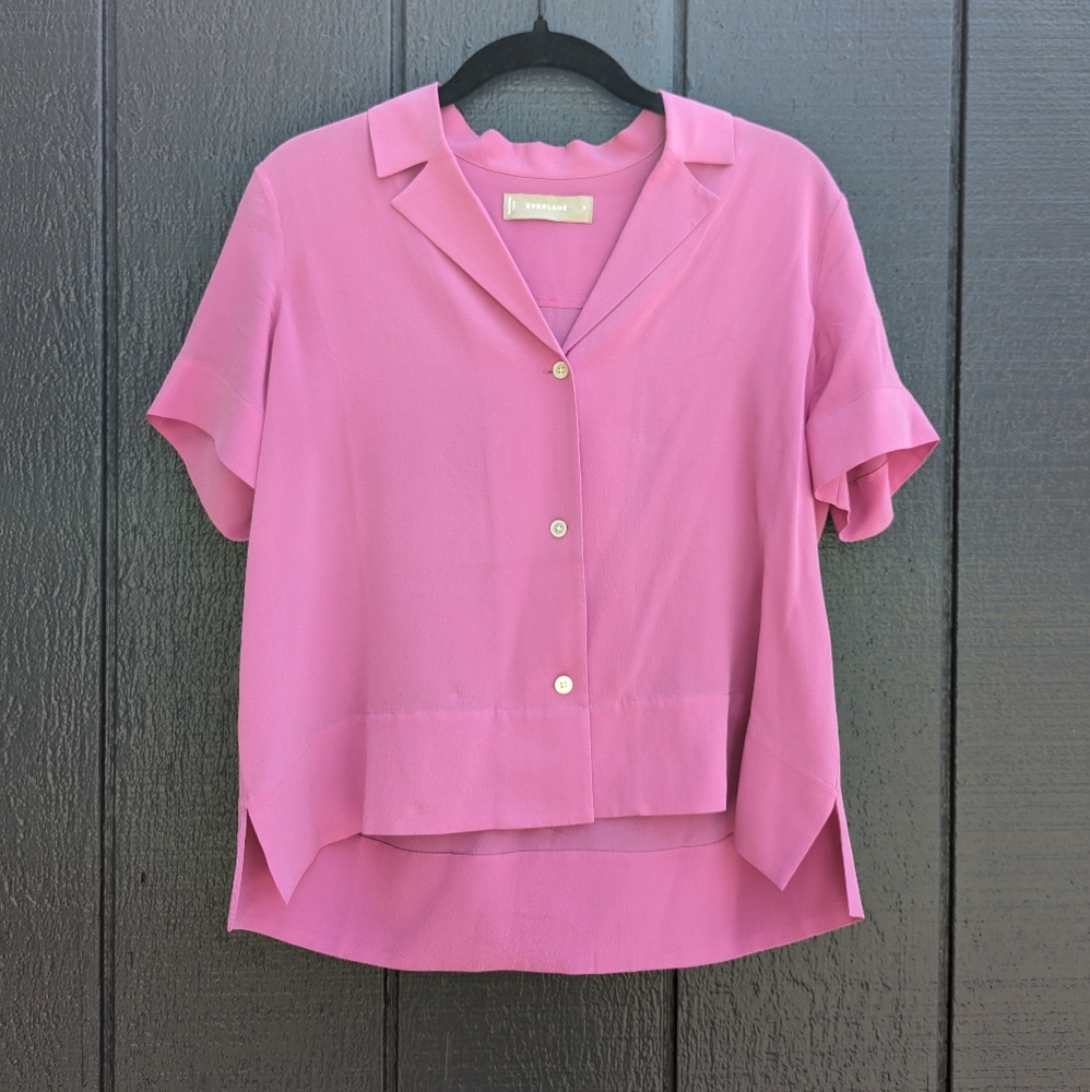 Everlane Silk Button-Up Size 0